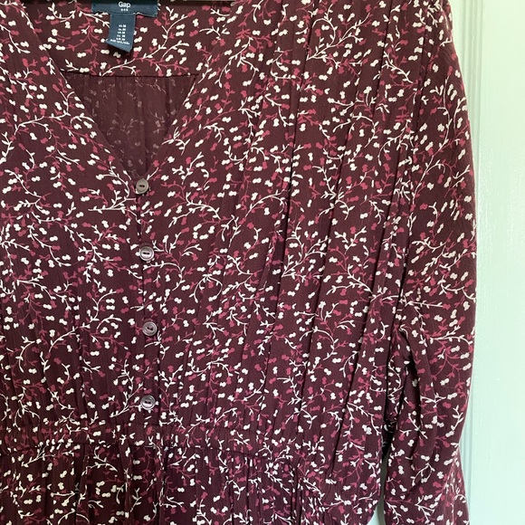 Gap Floral Longsleeve Dress - Picture 2 of 3